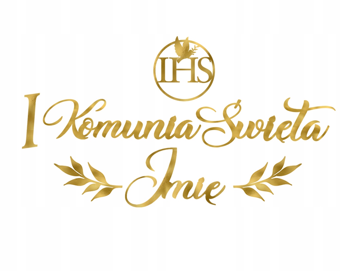 Grafika przedstawiająca produkt - banner I Komunia święta