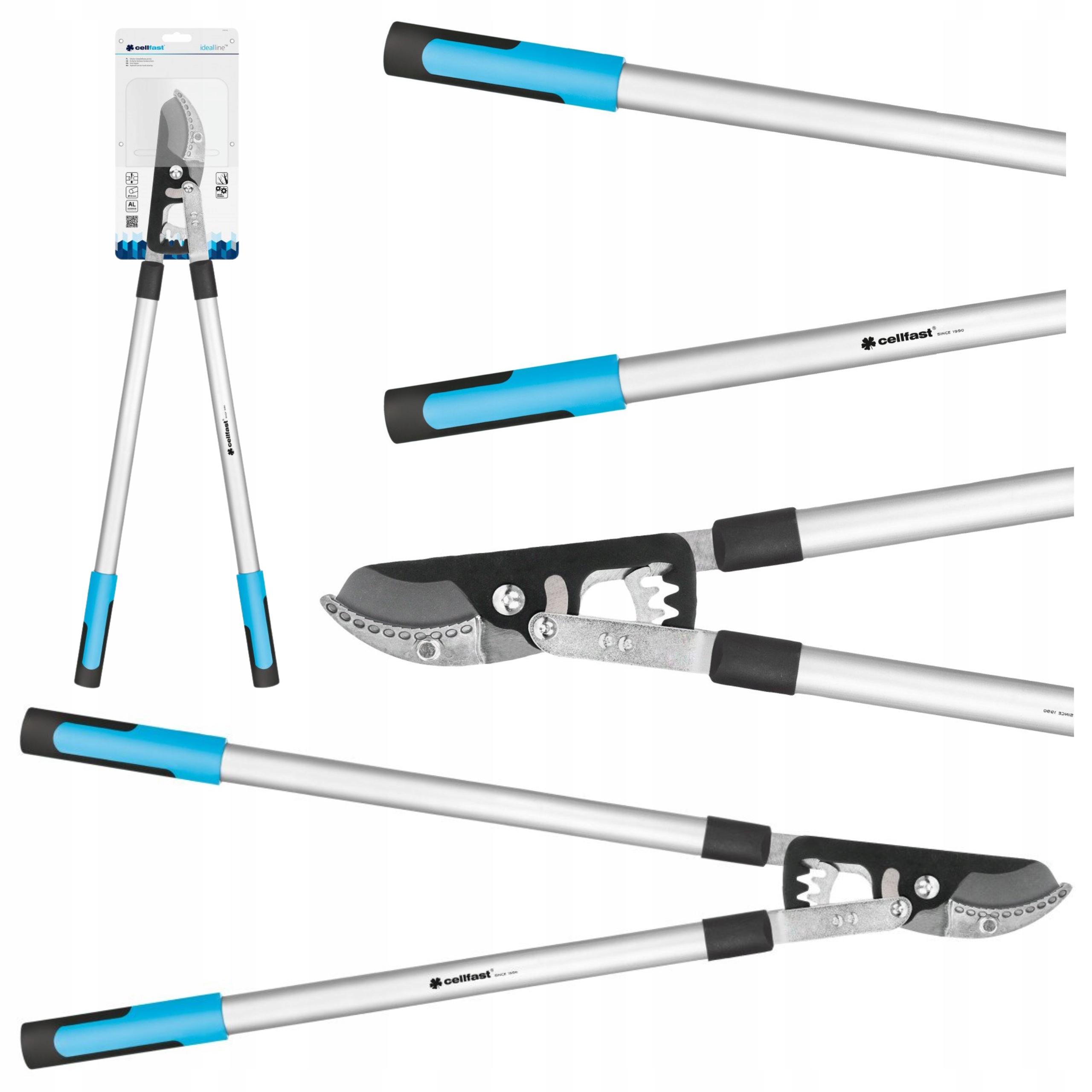 Sekator ogrodowy kowadełkowy prosty Cellfast CELLPRO