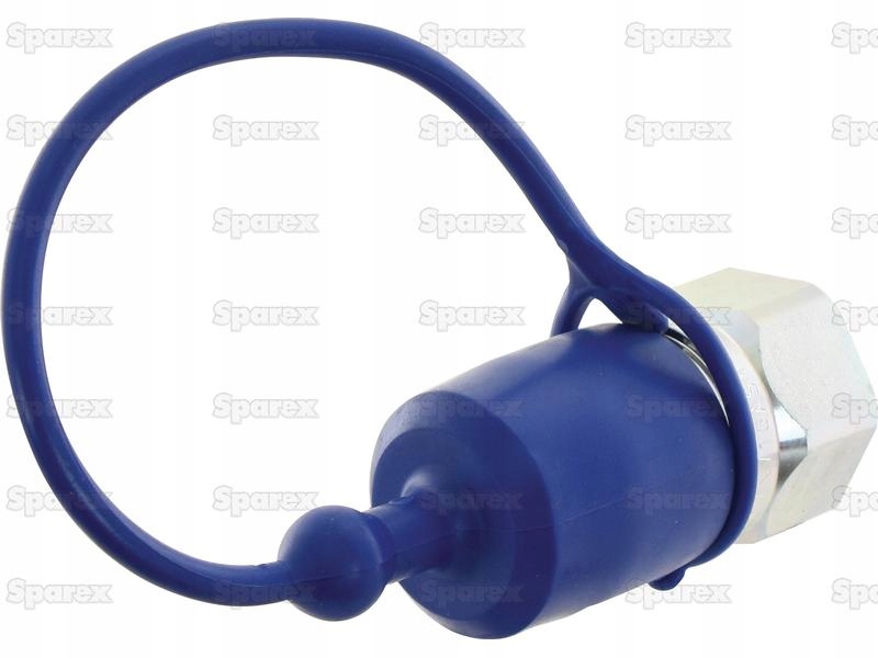 Zaślepka Niebieska PVC 3/8'' Male Coupling 5szt