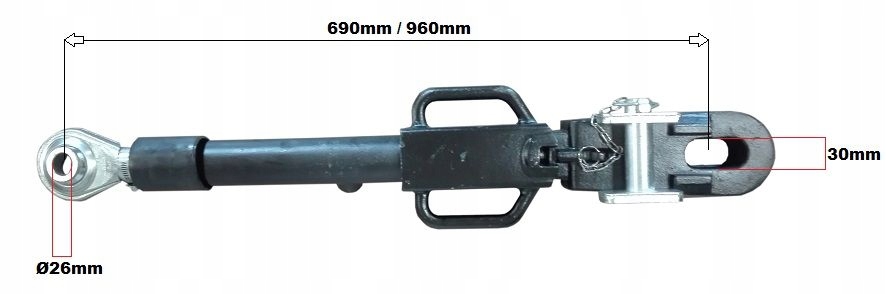 RAMIĘ PODNOŚNIKA CASE DEUTZ AGROTRON