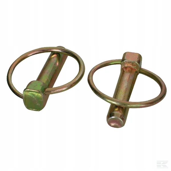 Zawleczka składana z kółkiem 7x43 mm, 50 sztuk