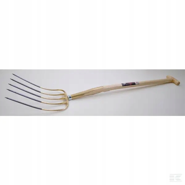 Widły Gospodarcze Ze Skuwką,5-zębne oprawne T 90cm