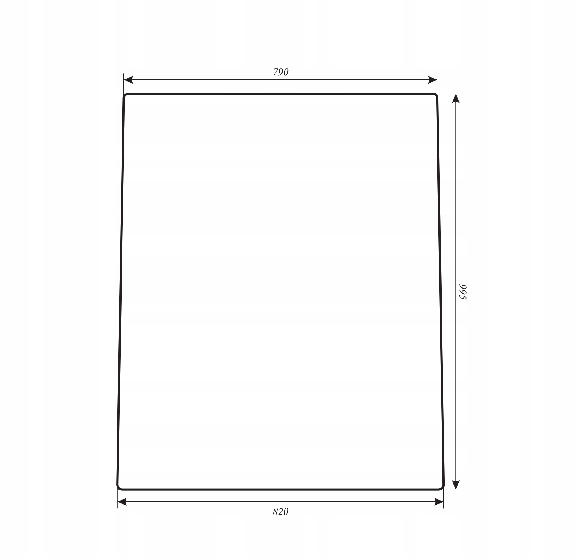 szyba przednia - przód ładowarka teleskopowa Manitou MLT MT MVT