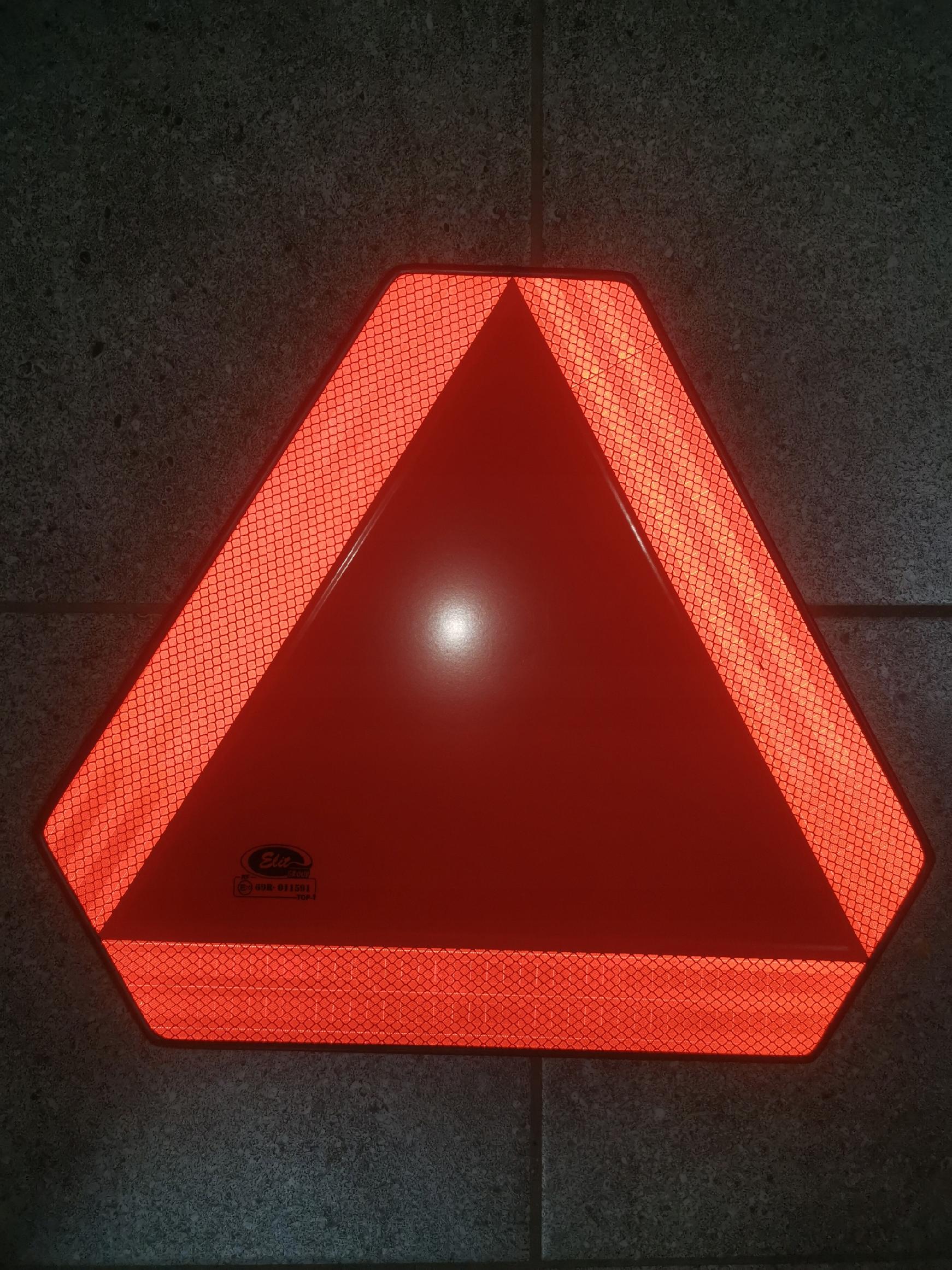 Trójkąt Ostrzegawczy Pojazd Wolnobieżny ODBLASK