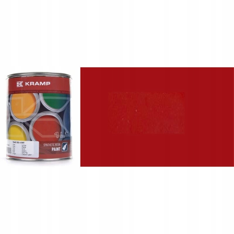 Lakier Czerwony Hanomag 322508KR