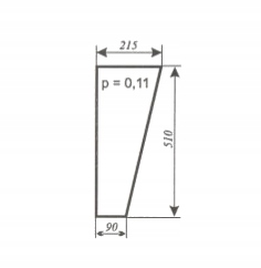 szyba przednia dolna prawa ciągnika URSUS C-360 kabina Sokółka (nowy typ)