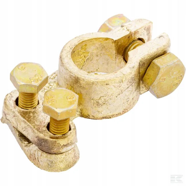 Zacisk Akumulatora Mosiężny, Biegun Dodatni