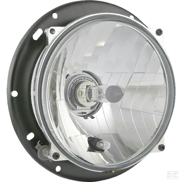 Reflektor Przedni Halogenowy, Okrągły 12/24V