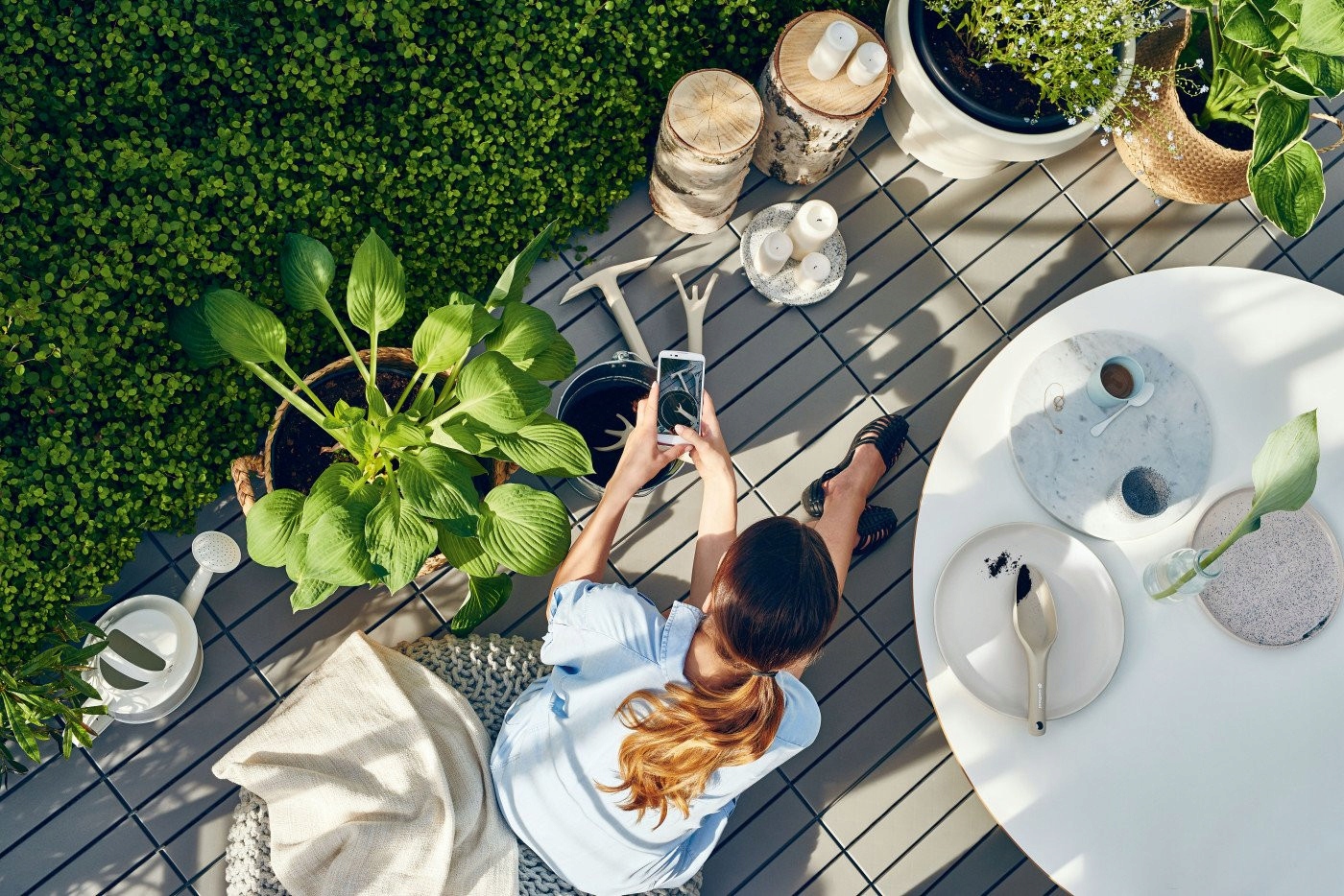 Kultywator pastel błękitny Cellfast Energo