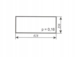 szyba tylna dolna ciągnika URSUS C-330 Kabina Zamość rok prod. 1998