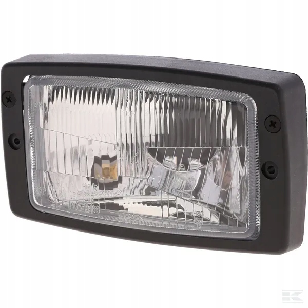 Reflektor Przedni Halogenowy, Prostokątny 12/24V