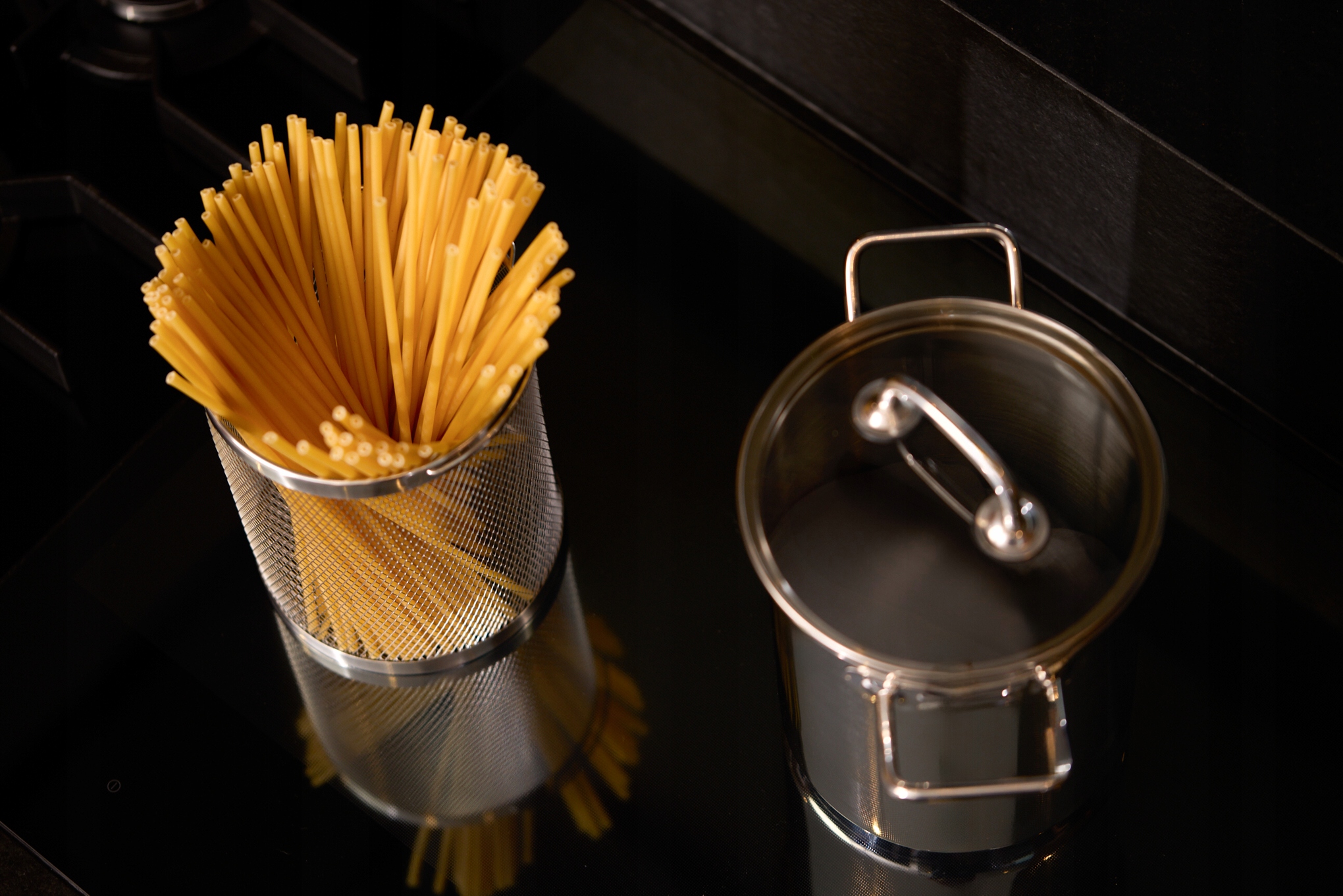 Garnek na szparagi 16x21cm z pokrywką Pierro Elegance 4,1L NOIS