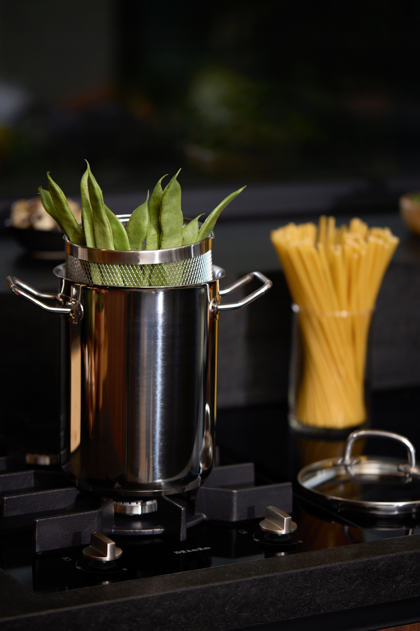 Garnek na szparagi 16x21cm z pokrywką Pierro Elegance 4,1L NOIS