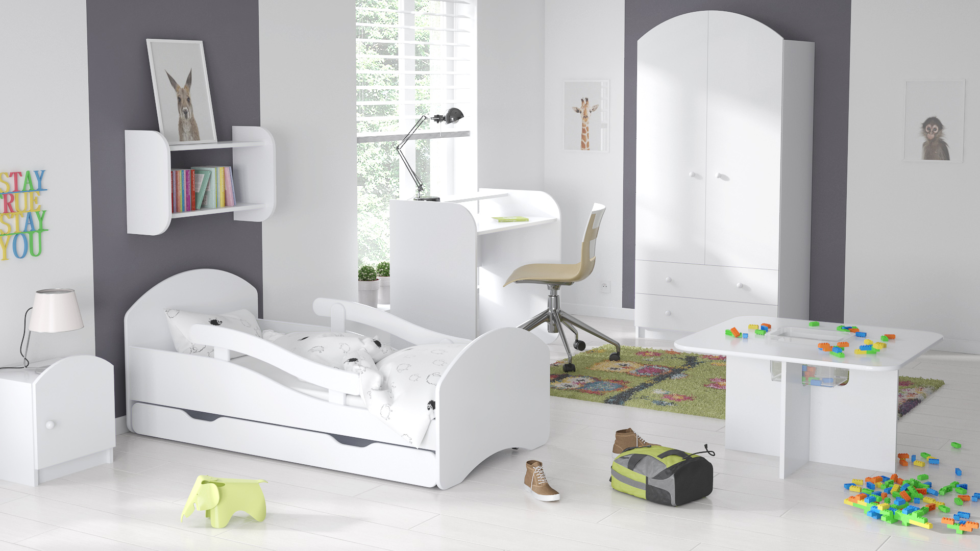 014 Półka 70 biała