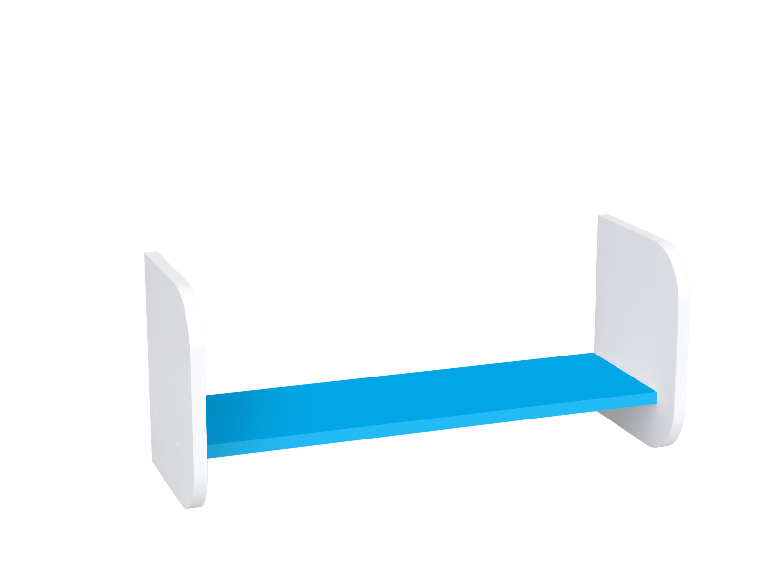 014 Półka 70 biało-niebieska