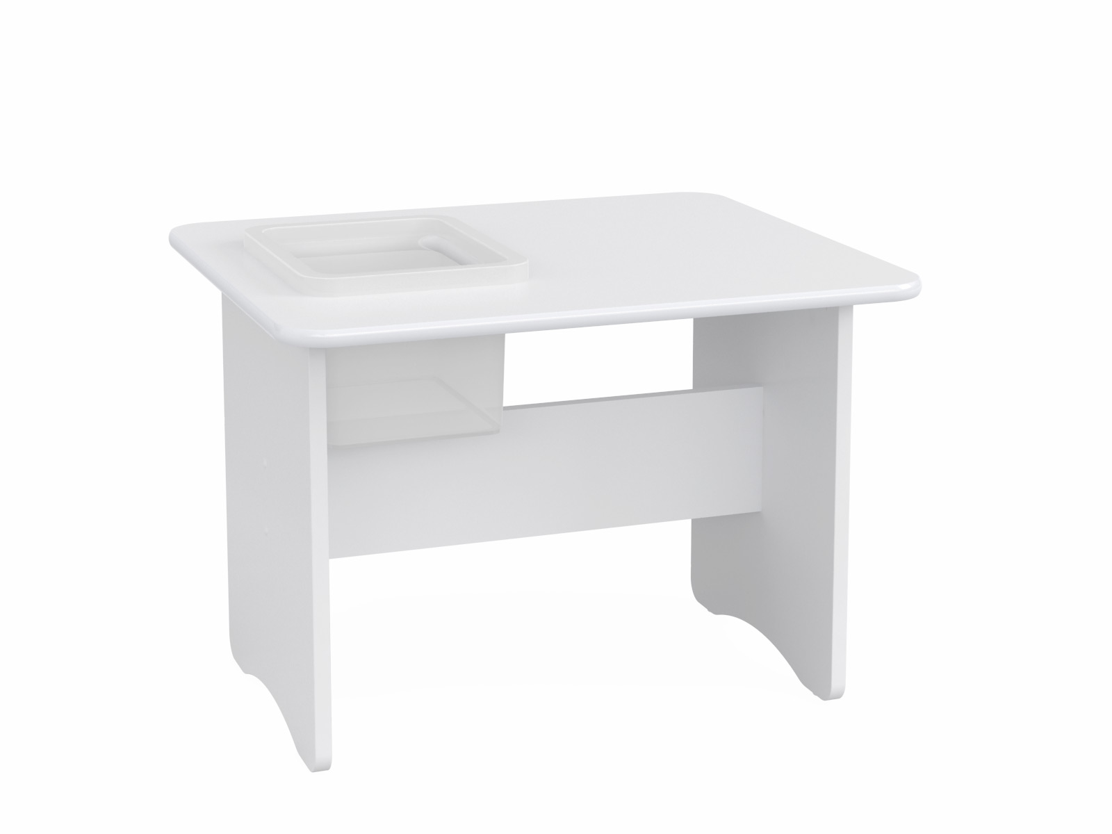 012 Stolik dziecięcy biały