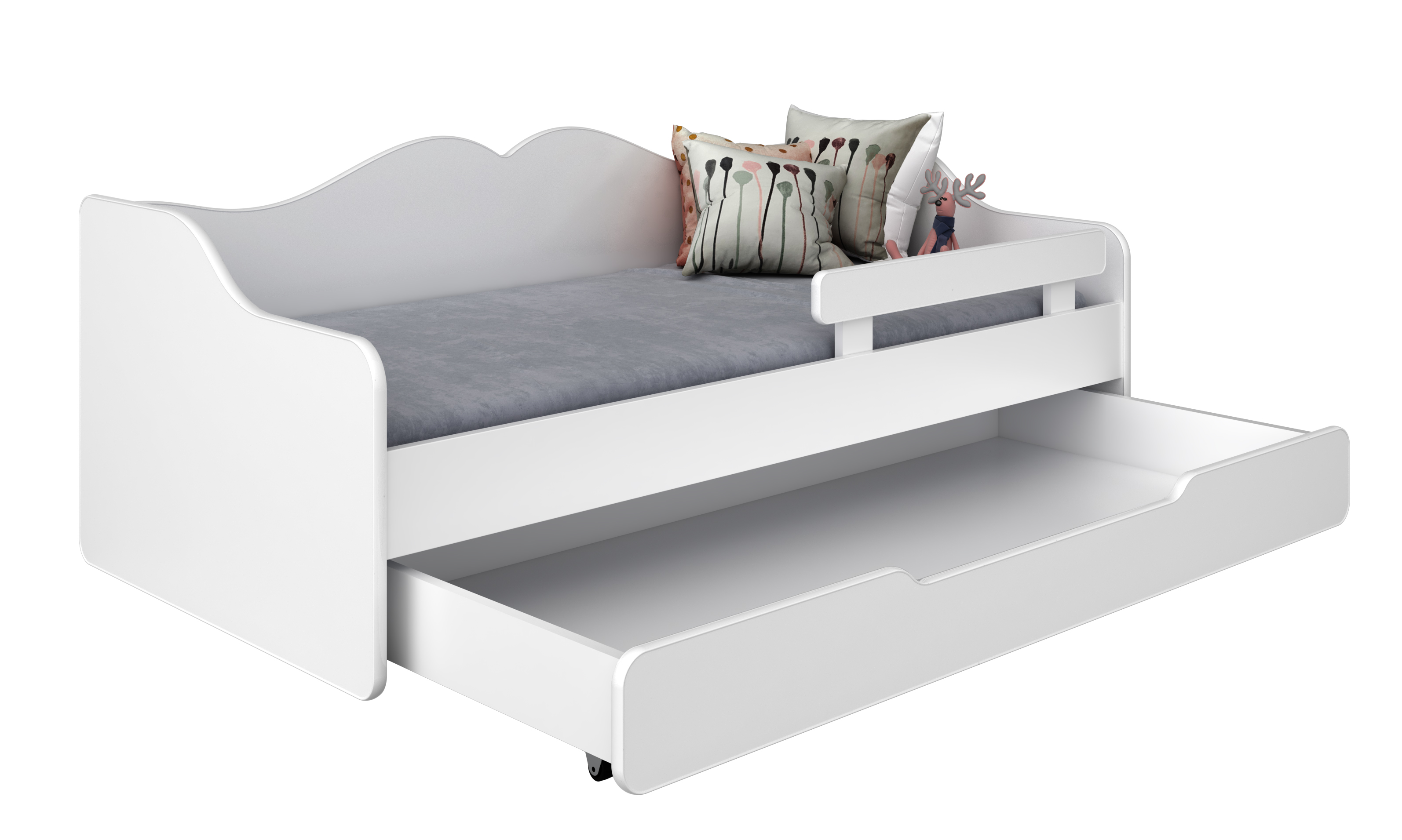 Łóżko dziecięce BELLA 140x70 białe