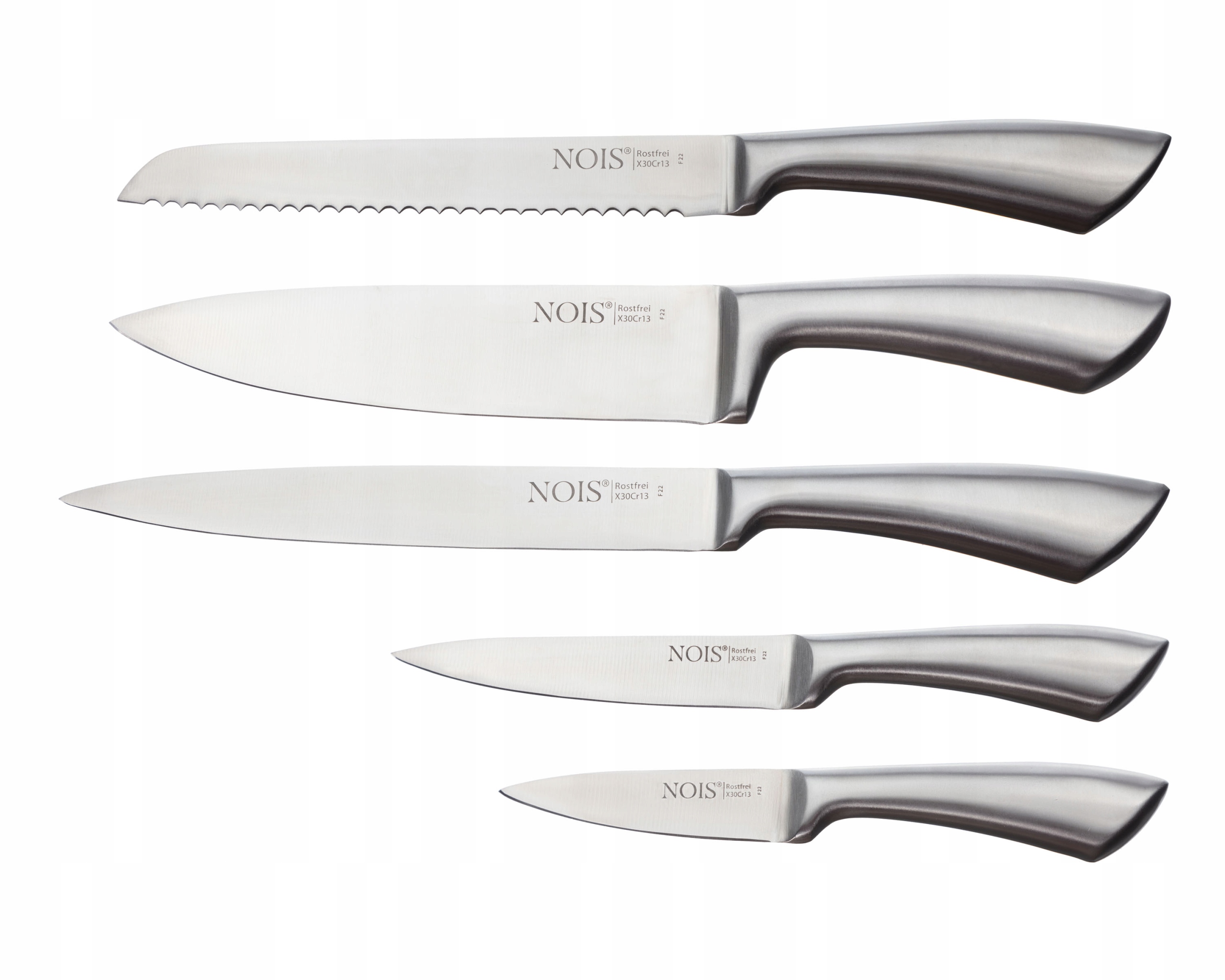 Zestaw noży LIBRA w bloku 6 elementów NOIS