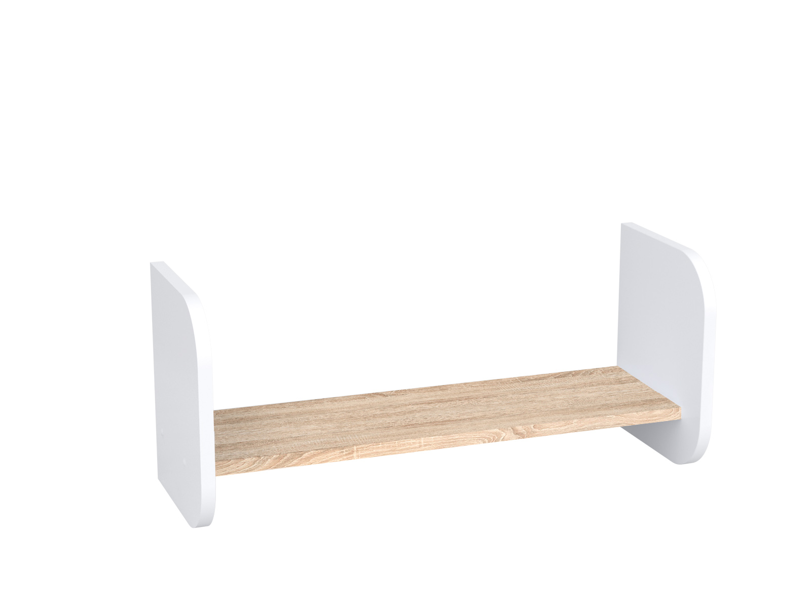 014 Półka 70 biało-sonoma