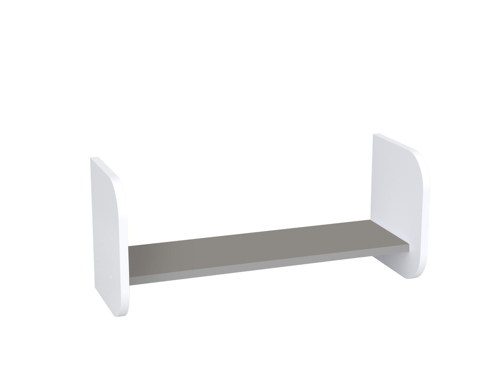 014 Półka 70 biało-szara