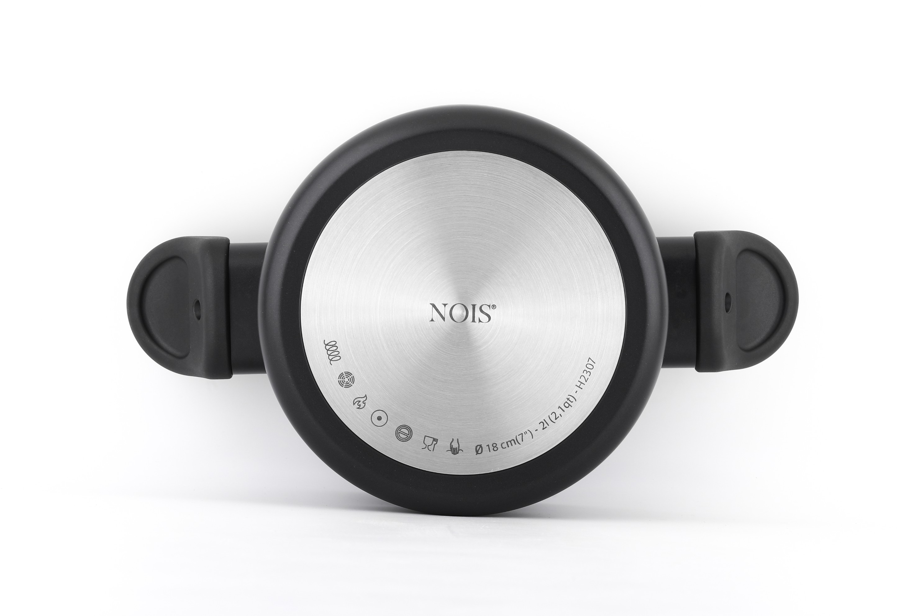 Garnek tradycyjny NOIS Silver Salto 7 l