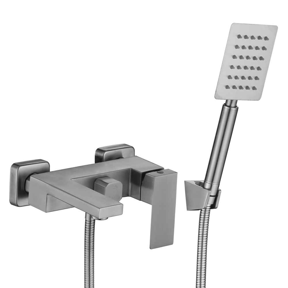 Bateria wannowa WEZER PRO3B-02 z zestawem prysznicowym