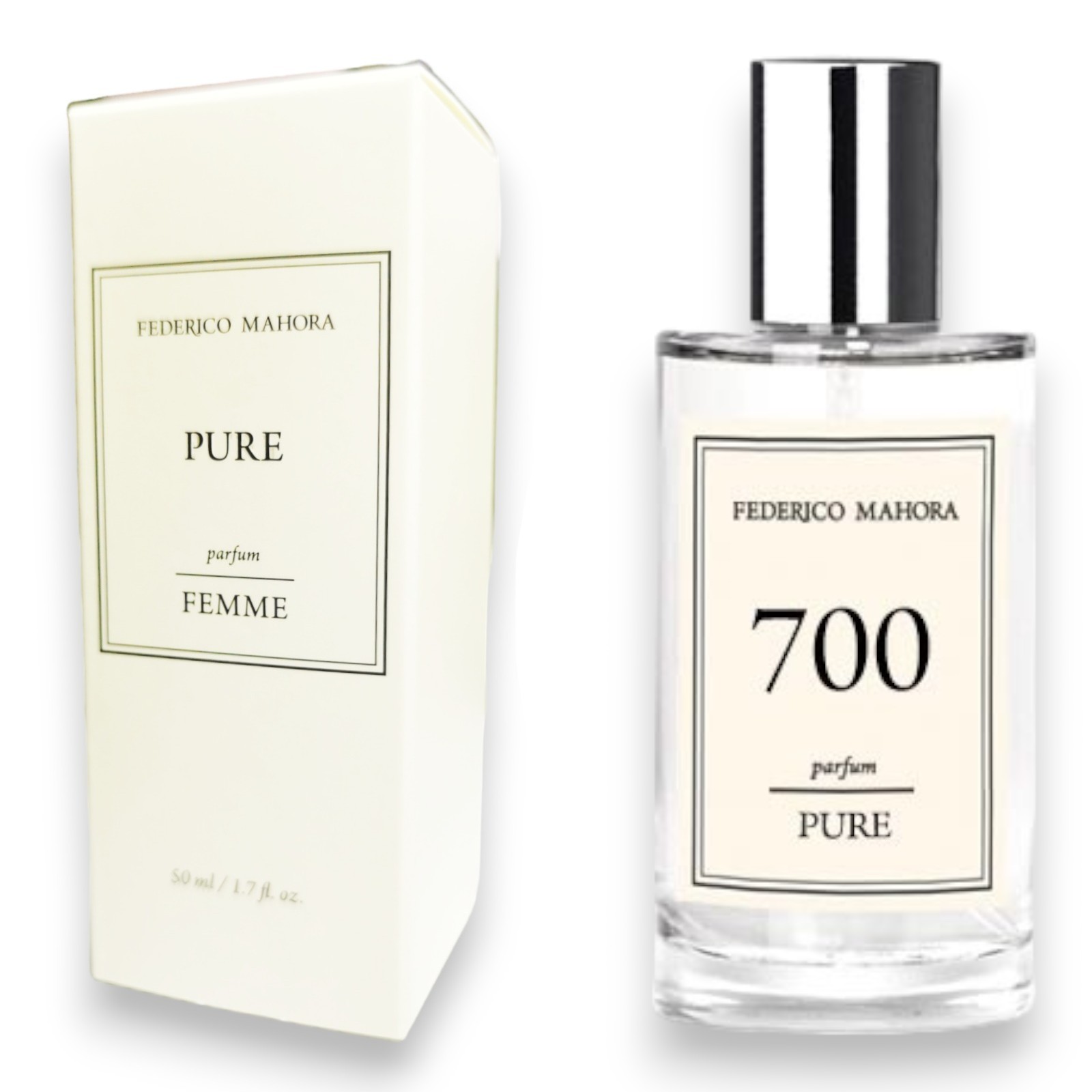 FM 700 PURE 50 ml Perfume for Her FM World Federico Mahora Womens - Main Image