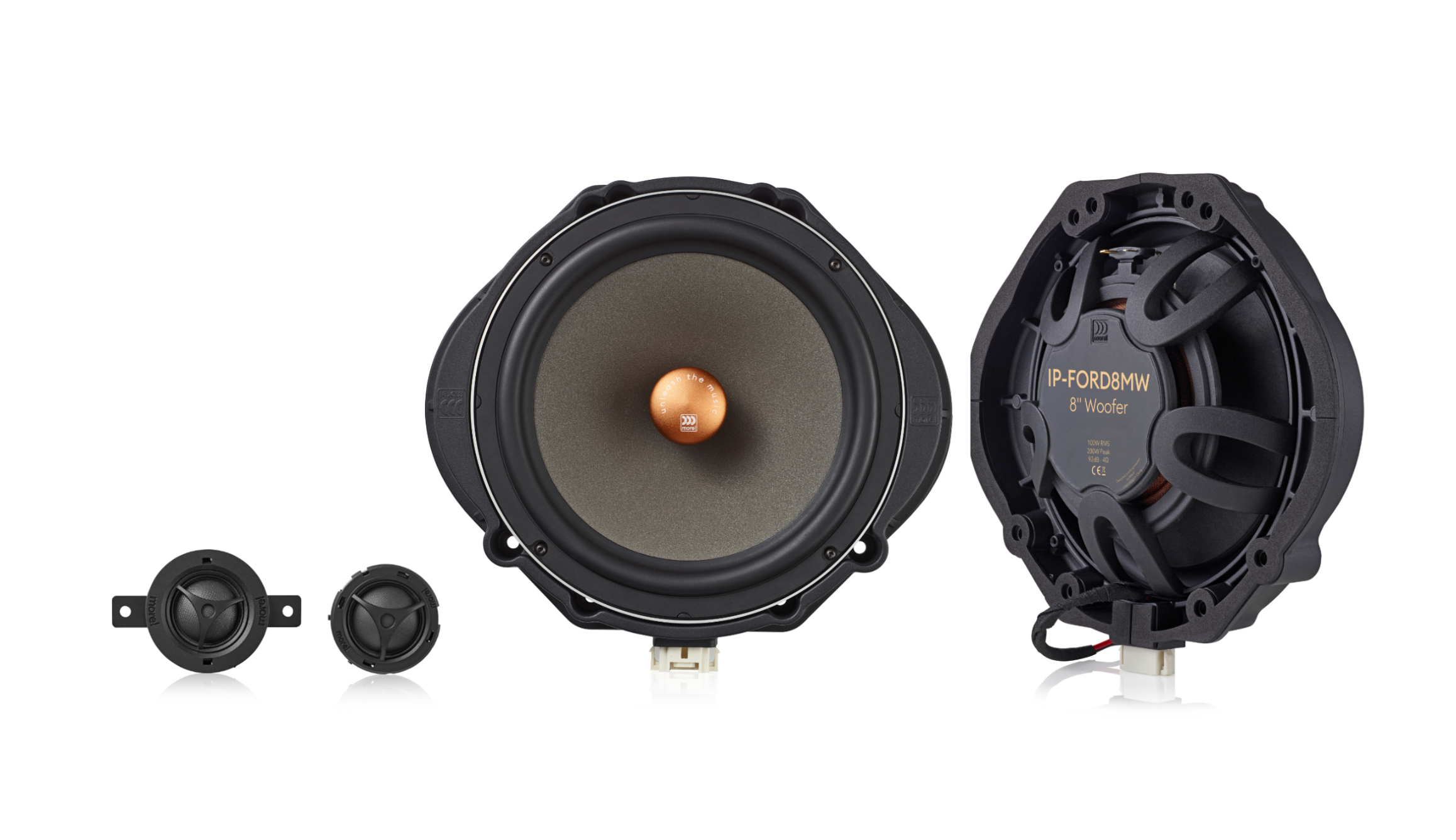 Komplet MOREL IP-FORD82 z wooferem i elementami montażowymi