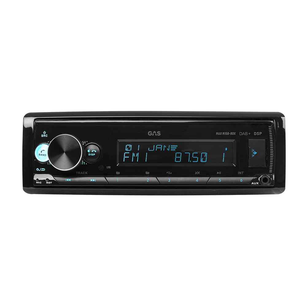 GAS Audio MAX M150-BDX radioodtwarzacz 1DIN DSP DAB+