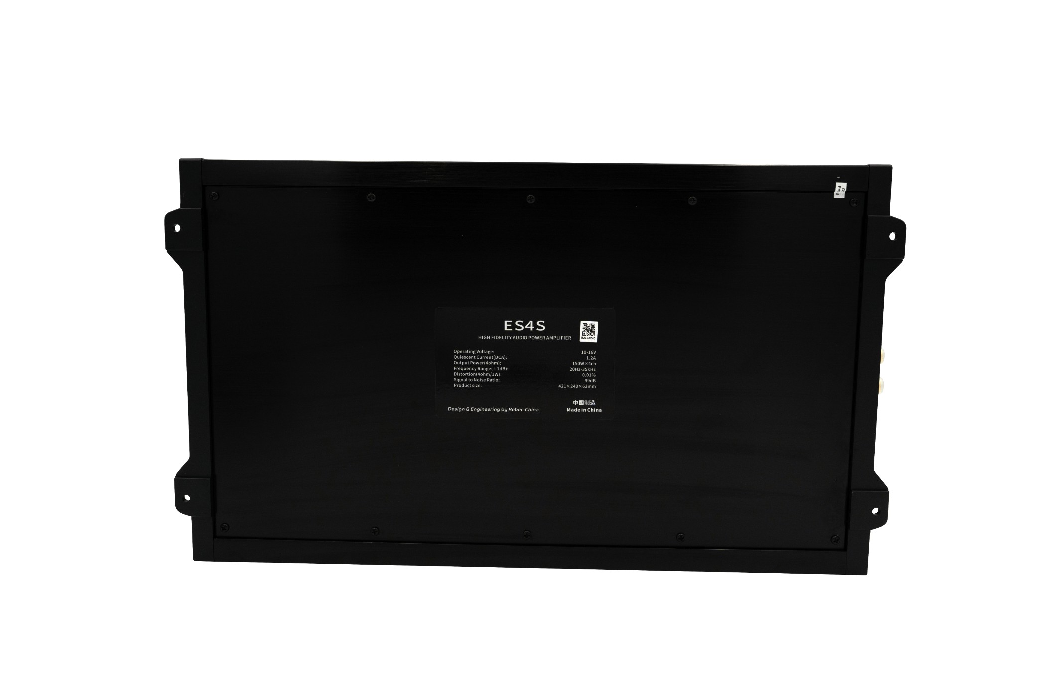 REBEC Legend Series ES4S tabliczka parametrów