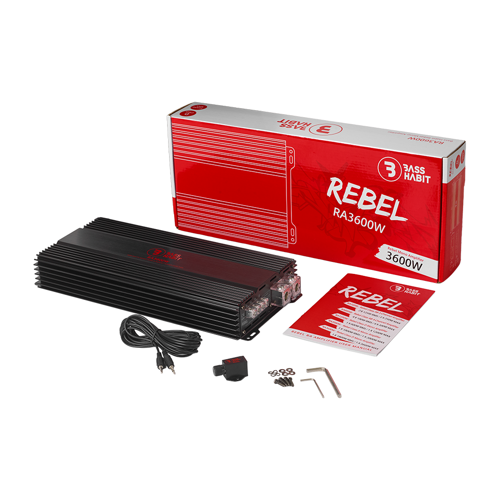 BASSHABIT REBEL RA3600W - zawartość zestawu