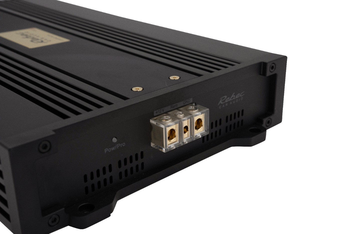 Rebec Legend Series ES2S zaciski zasilania i detale obudowy