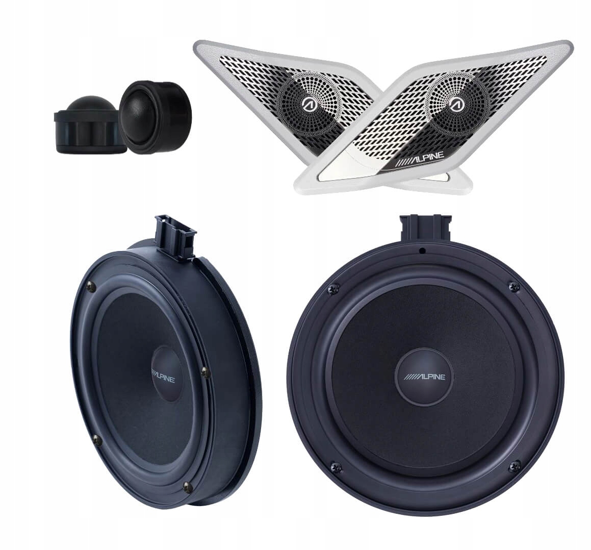 Alpine Adventure Audio SPC-106CRA2 elementy zestawu głośnikowego