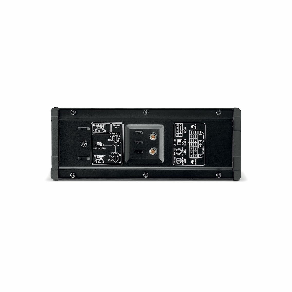 Focal IMPULSE 4.320 panel regulacji i złączy
