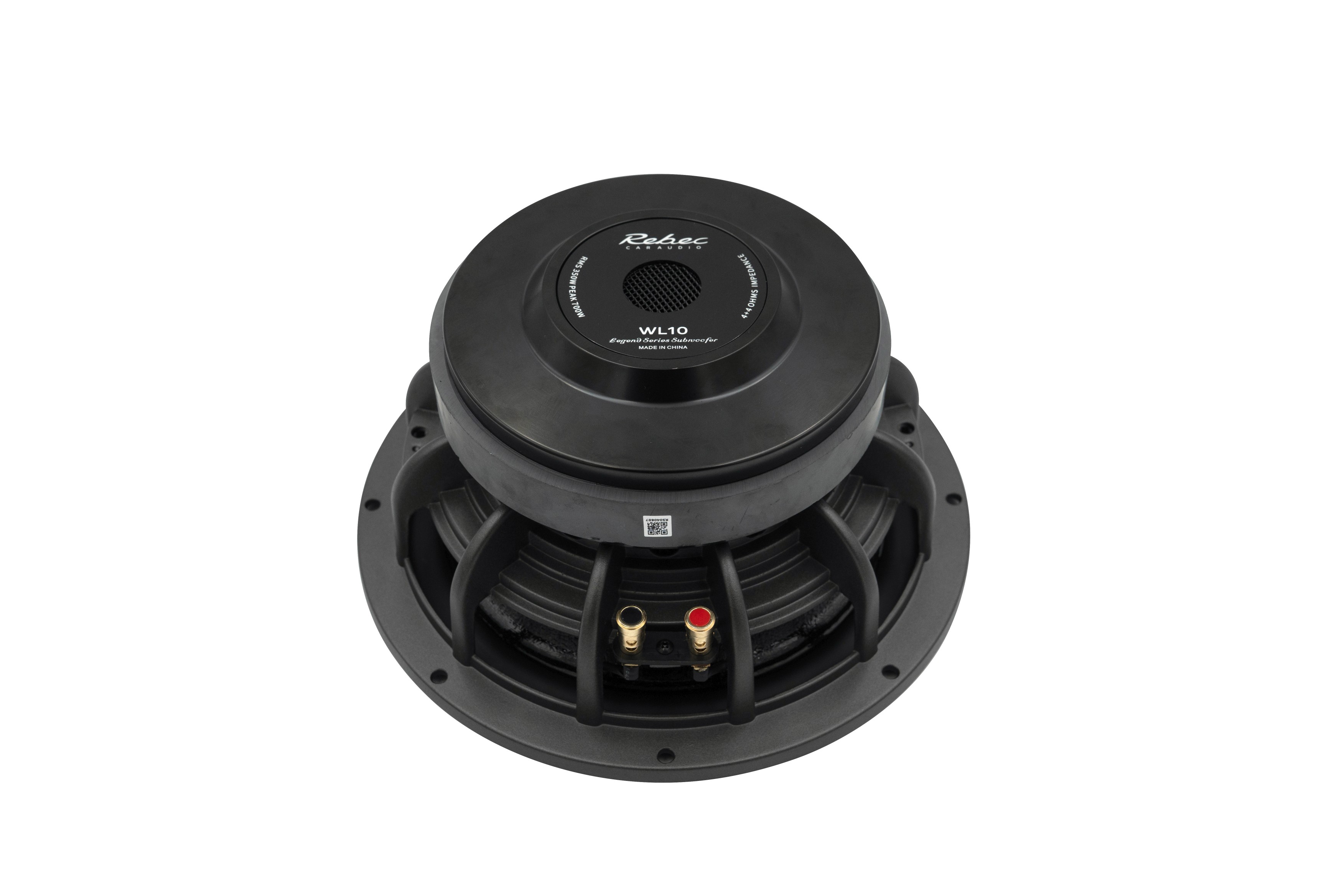 Rebec Legend Series WL10 tył subwoofera i oznaczenia