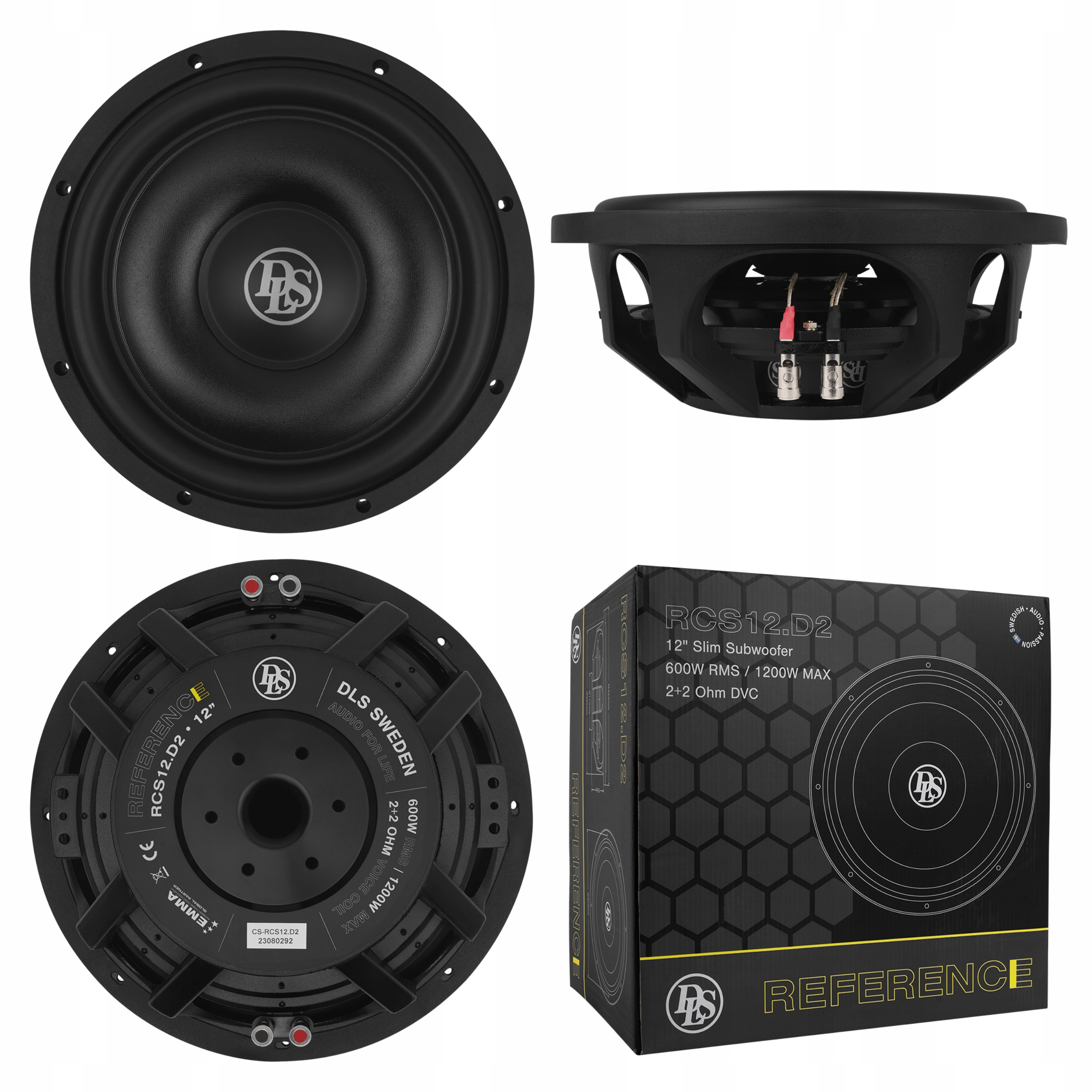DLS RCS12.D2 głośniki samochodowe
