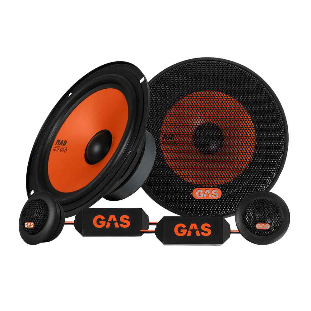 GAS Audio Power MAD K1-64 zestaw komponentowy 6.5 cala
