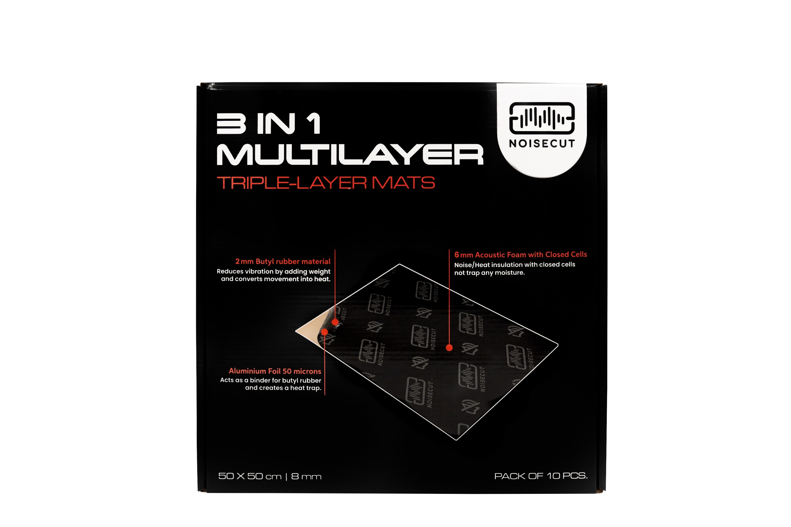 NOISECUT MultiLayer 3IN1 v2 parametry