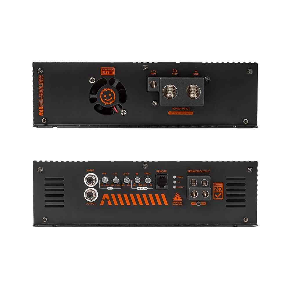 GAS Audio Power MAX PA1-3000.1DZ2 chłodzenie VCC