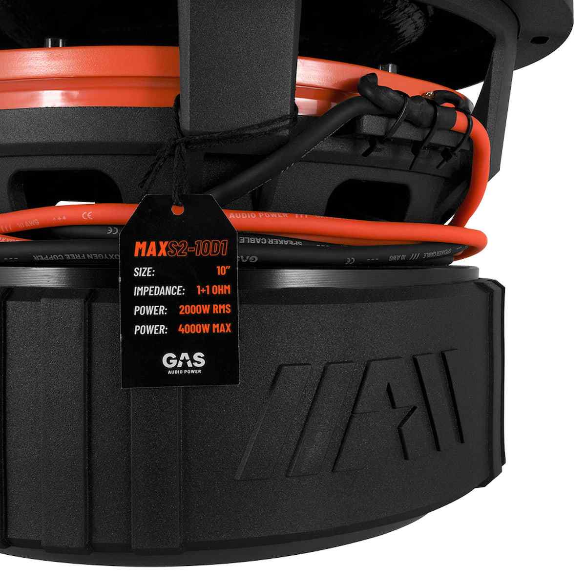GAS Audio MAX S2-10 detale konstrukcyjne