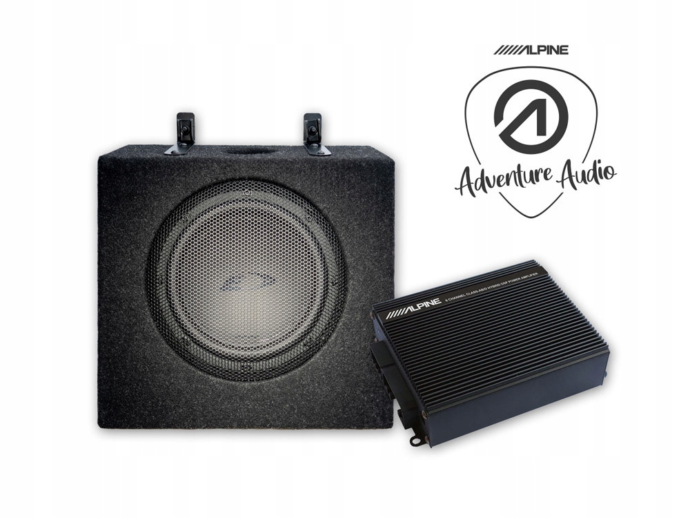 Alpine Adventure Audio SPC-W84AT6-2 subwoofer i wzmacniacz DSP