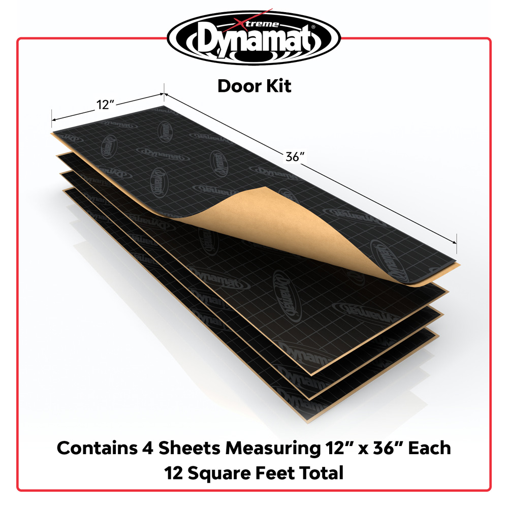 Dynamat Xtreme struktura butyl aluminium