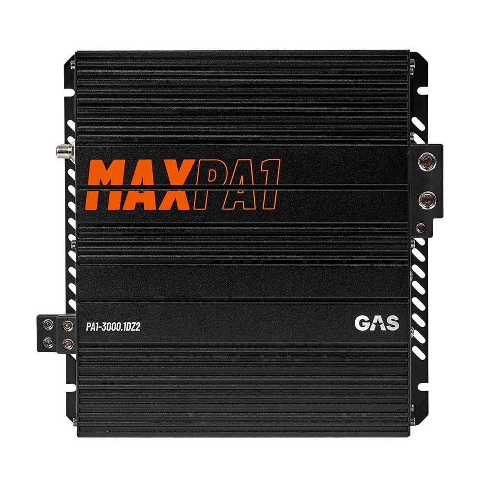GAS Audio Power MAX PA1-3000.1DZ2 instalacja car audio