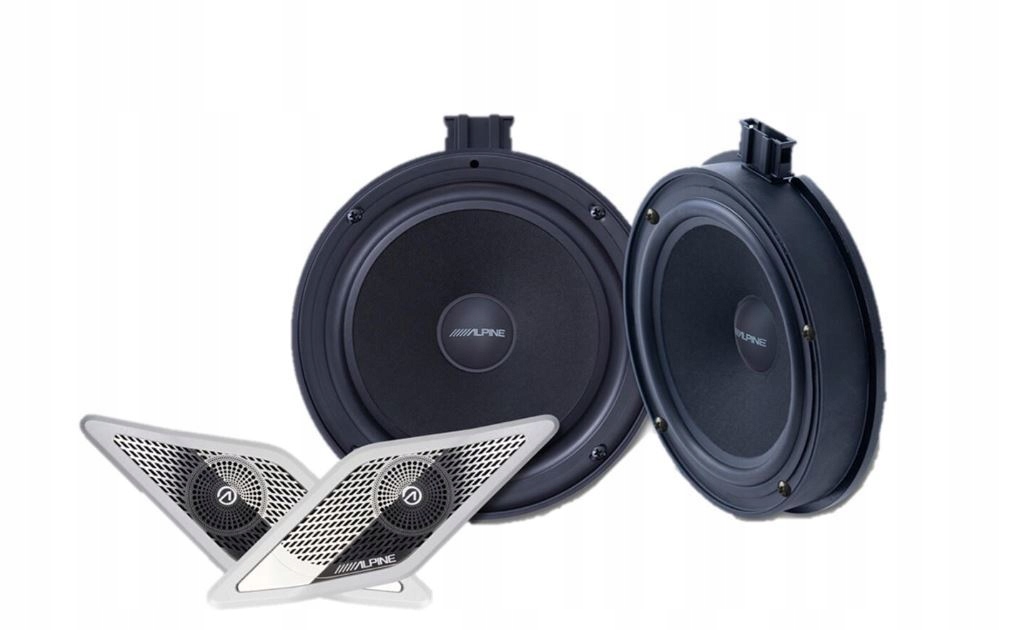 Alpine Adventure Audio SPC-106CRA2 komplet głośników do VW Crafter 2 i MAN TGE
