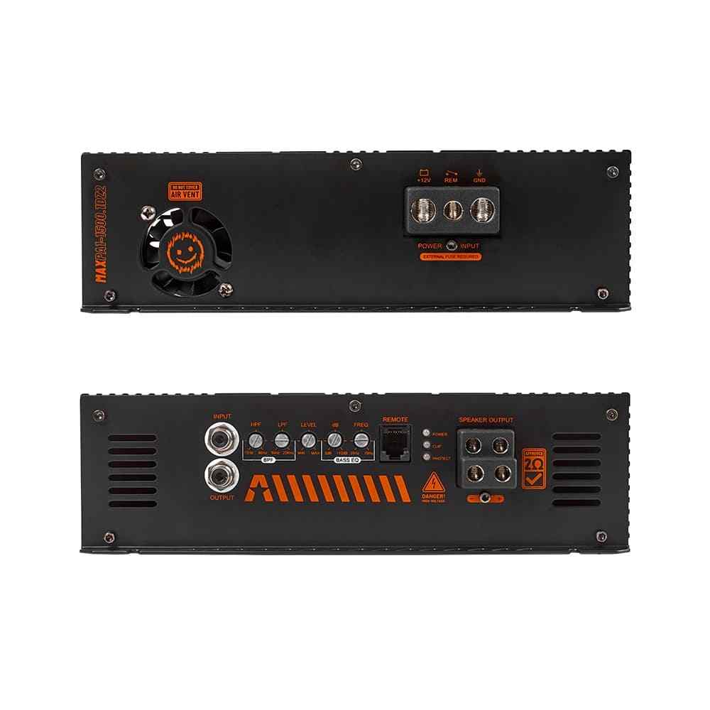GAS Audio Power MAX PA1-1500.1DZ2 detale konstrukcyjne