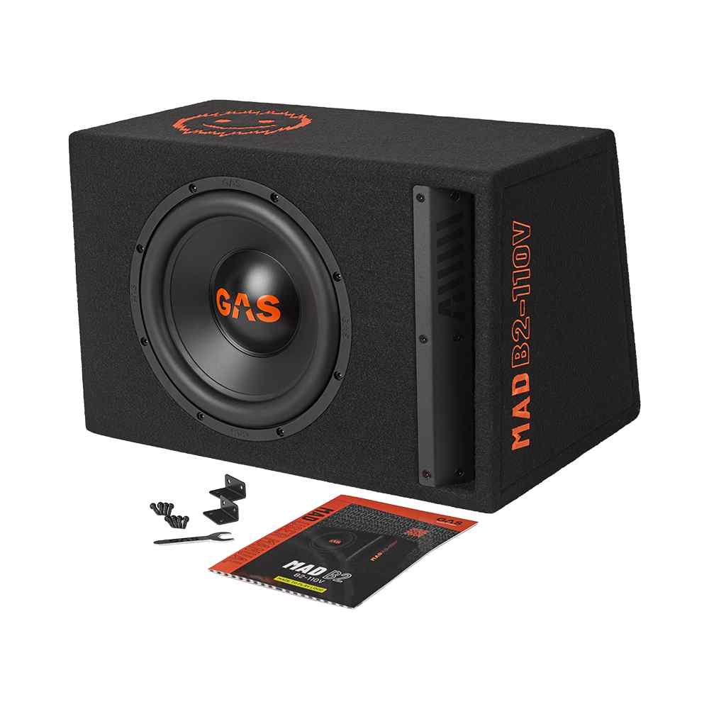 GAS Audio Power MAD B2-110V subwoofer 10 cali