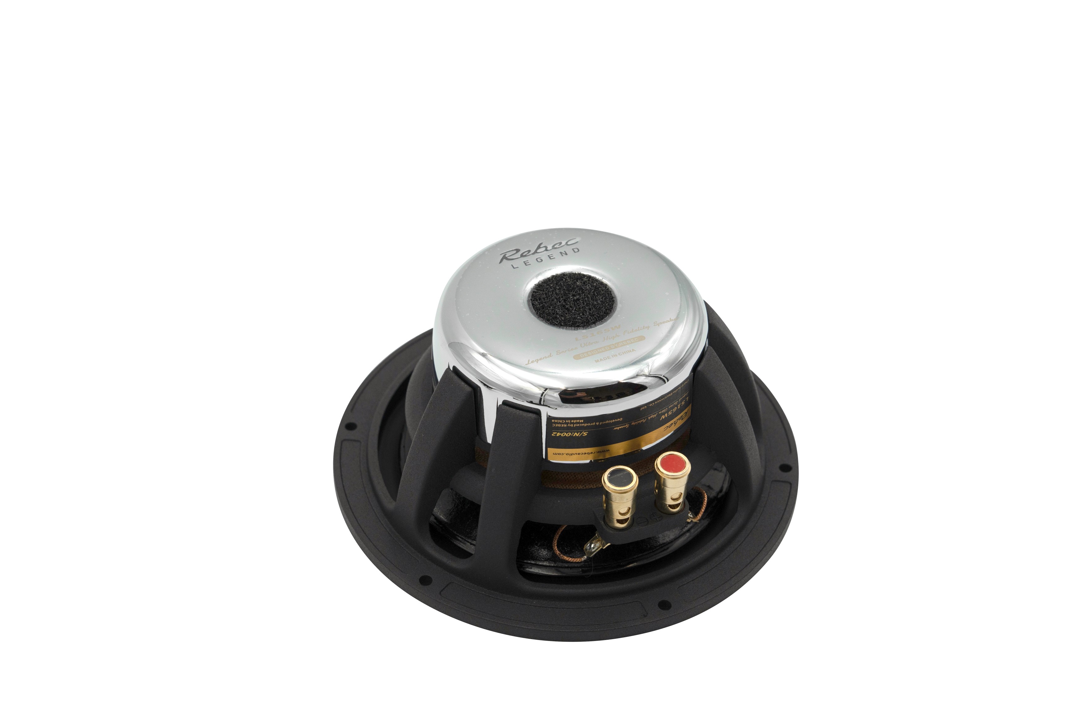 Rebec Legend Series LS165W Black konstrukcja tylna i układ magnetyczny