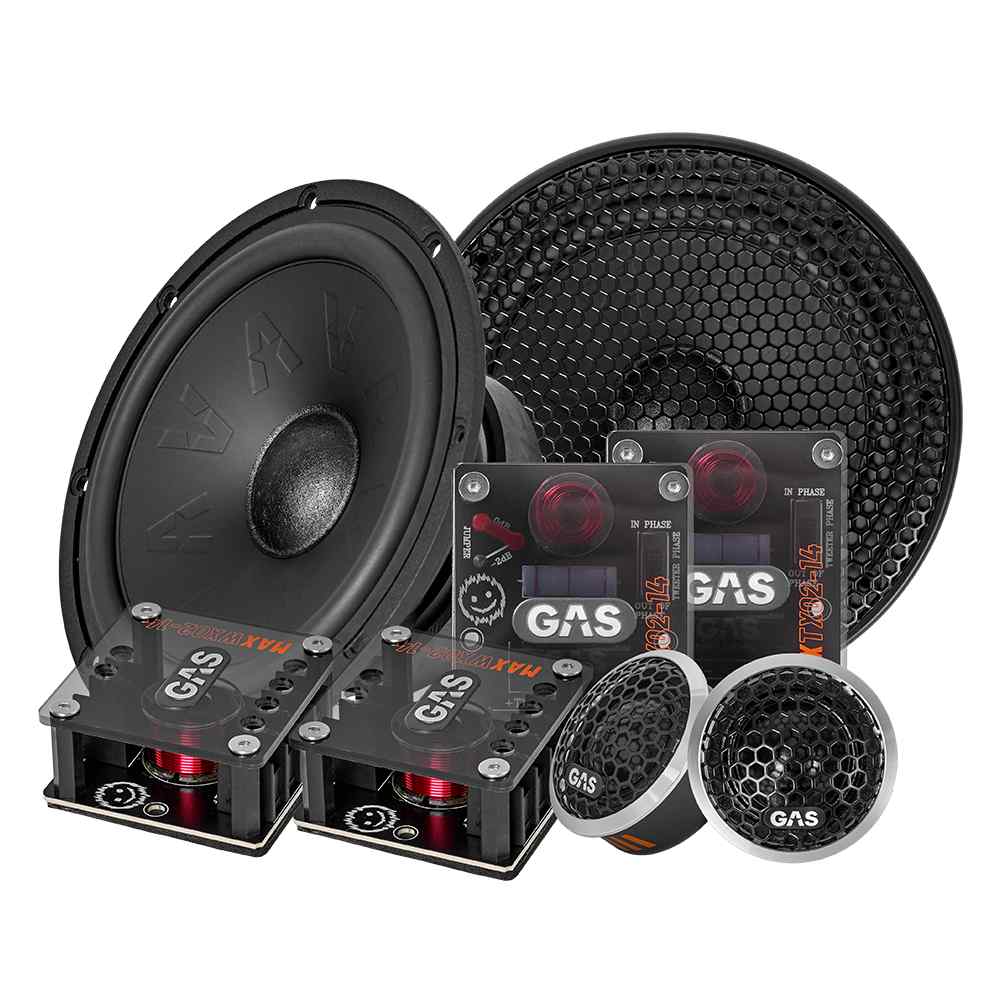 GAS Audio Power MAX K2-64 montaż w aucie