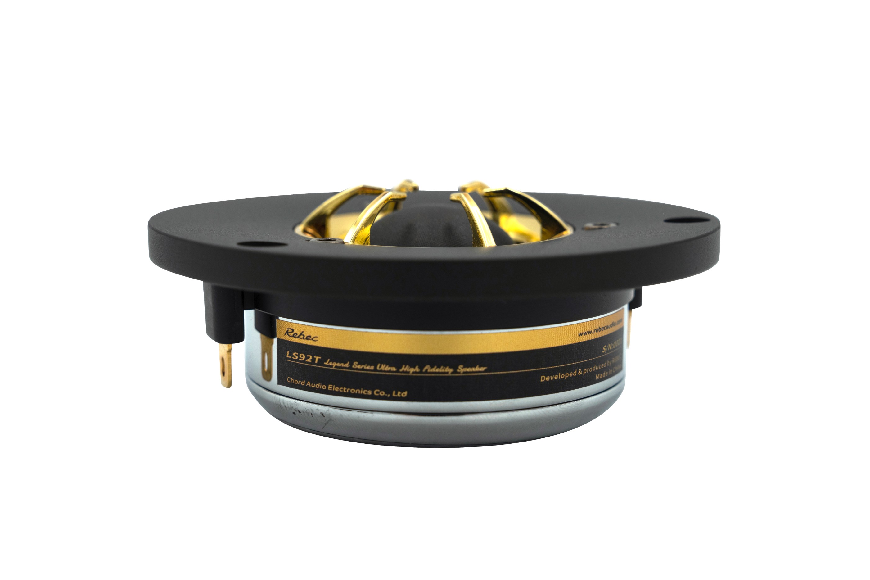 REBEC Legend Series LS92 SE Black konstrukcja i etykieta modelu