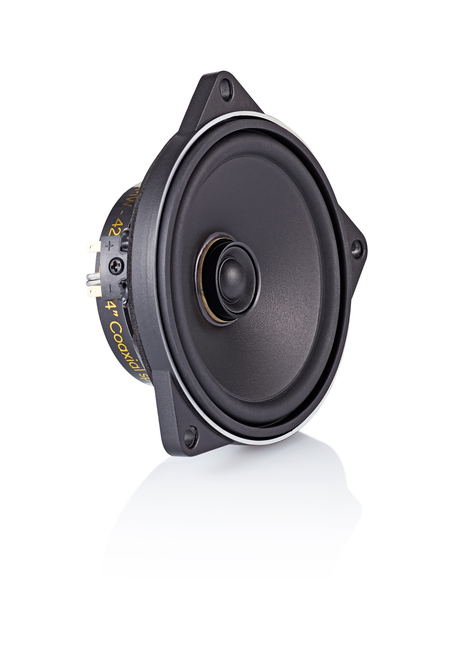 MOREL IP-BMW4C głośnik coaxial BMW-42C z detalami konstrukcji